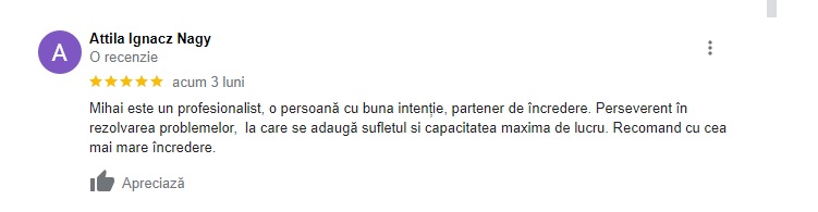 Ce spun clientii nostri